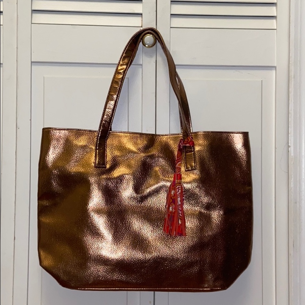 Bronze Brandless bag